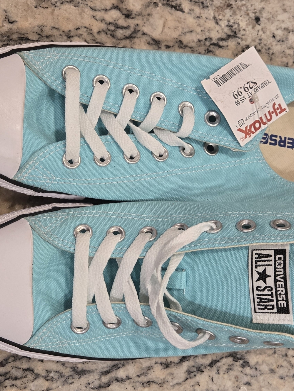 NWT Aruba Blue Low-Top Converse Chuck Taylor All Star Unisex 130118F